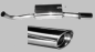 Preview: Performance rear silencer right (JAXK8-OVALR); Jaguar XK8 / XKR